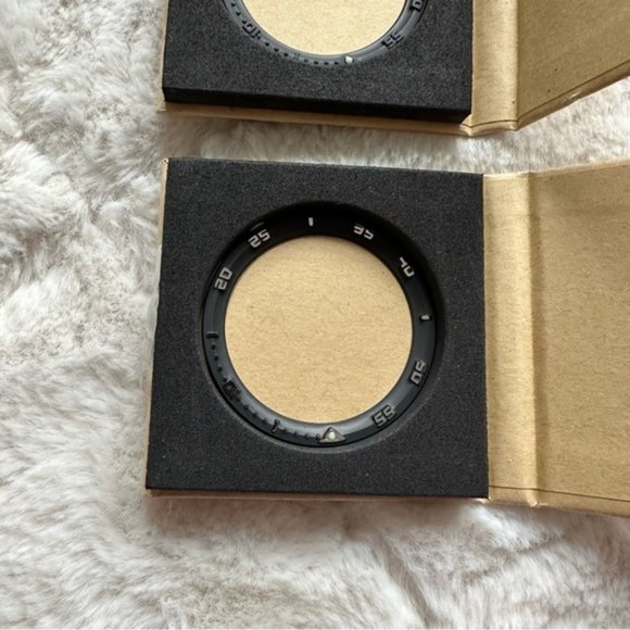 BAIHUIAM | Black, Silver, Matte Black Adhesive Frame | Galaxy Watch 5 Pro 45mm - Picture 2 of 6